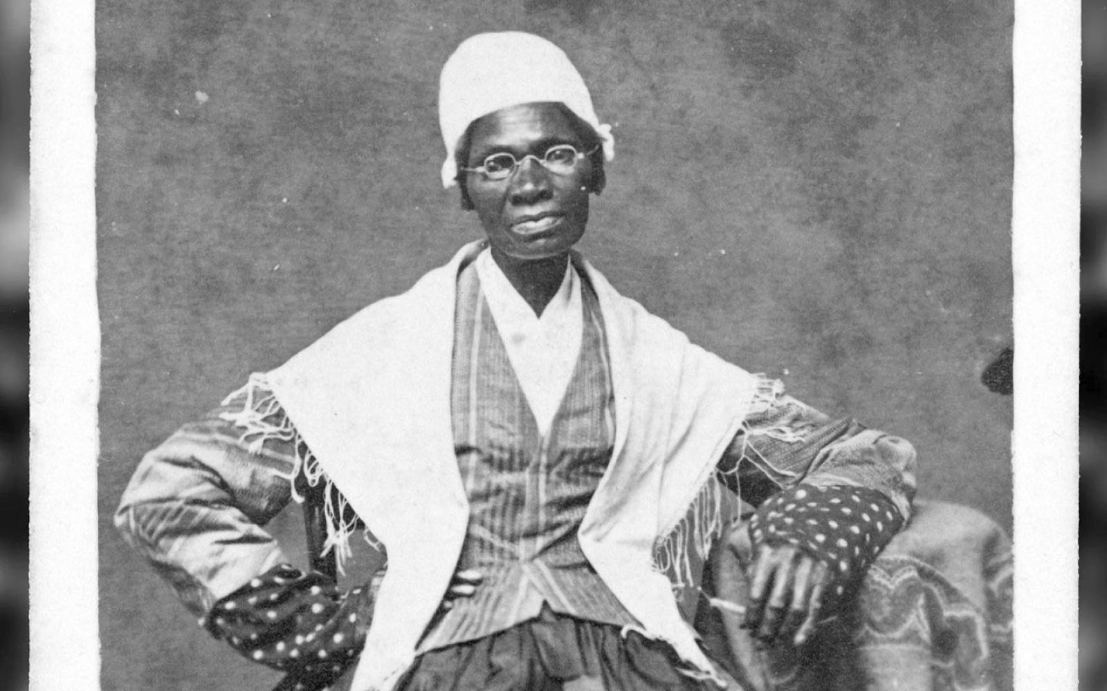 Sojourner Truth's "Ain't I a Woman" is featured in ACPL's Black History Month Exhibit.