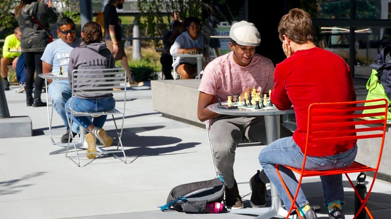 Enjoy chess and riverfront view Sept. 18 at Promenade Park.