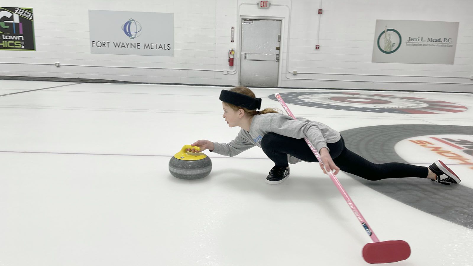 The Fort Wayne Curling Club welcomes young and old.