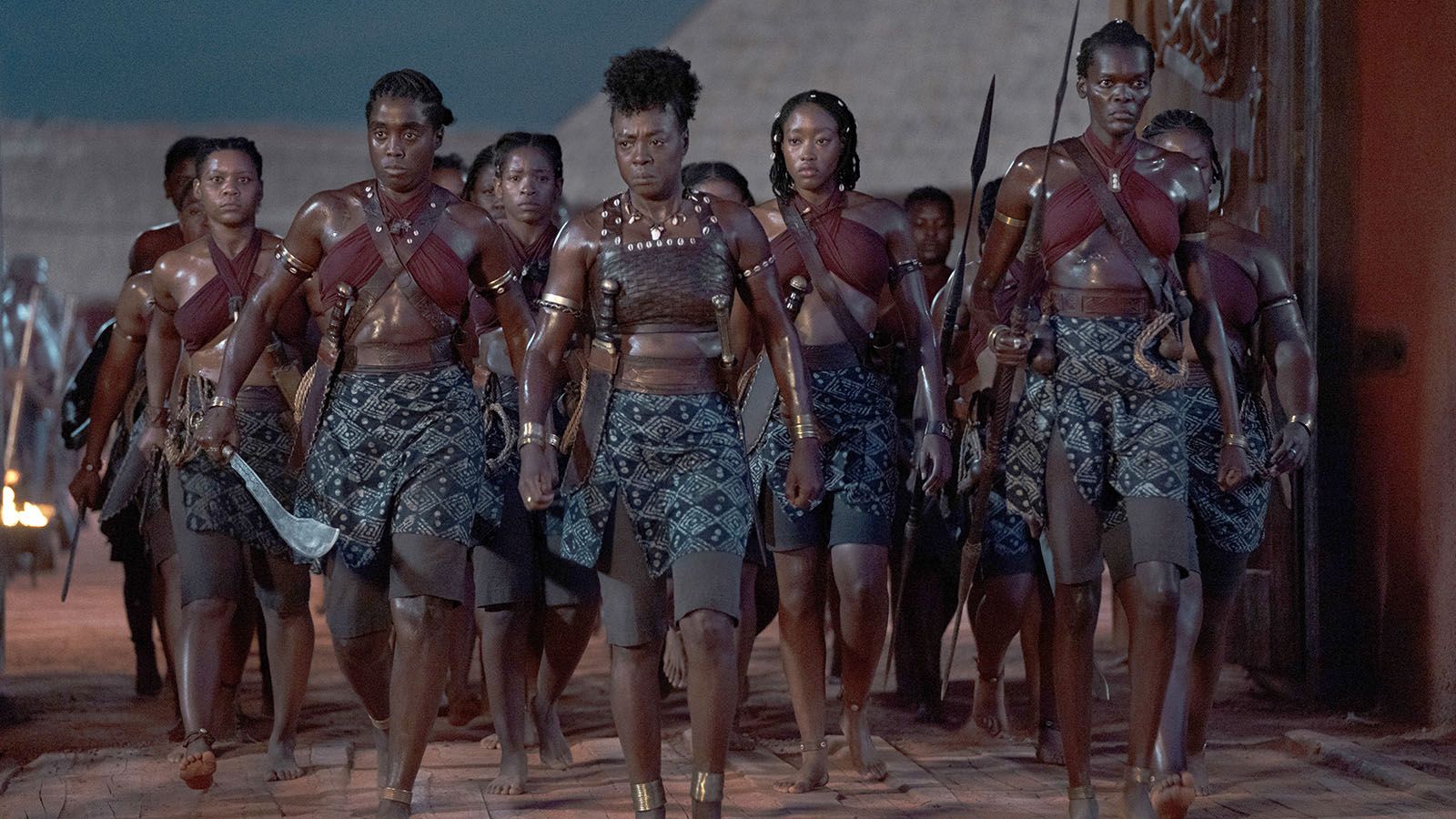 Viola Davis leads the charge in "The Woman King."