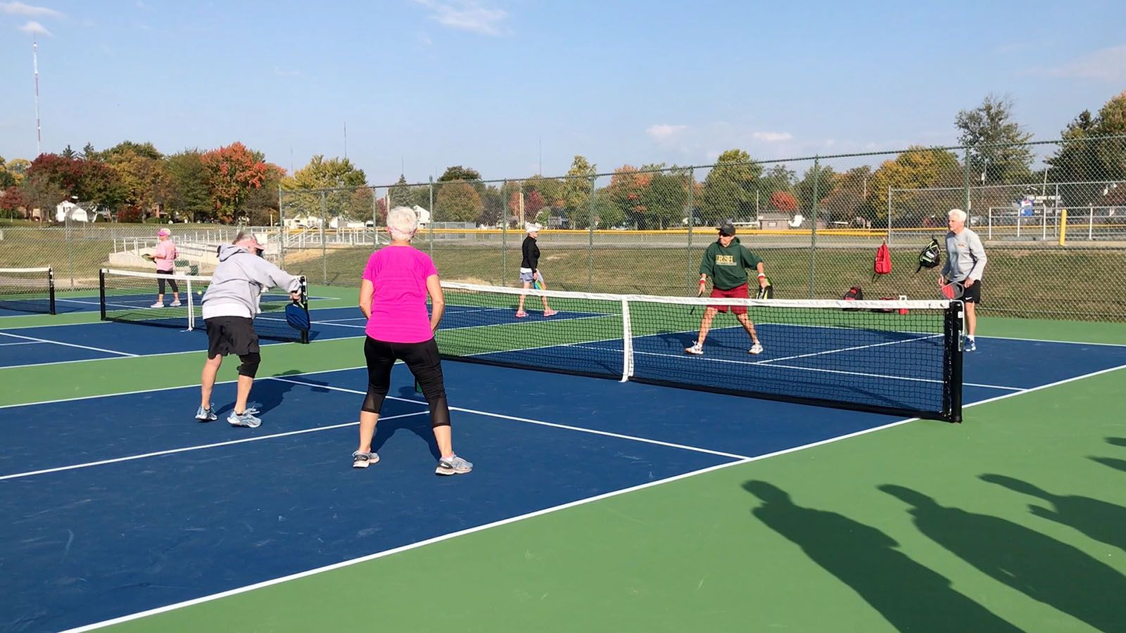 Fort Wayne Parks and Recreation added 30 new pickleball courts around the city.