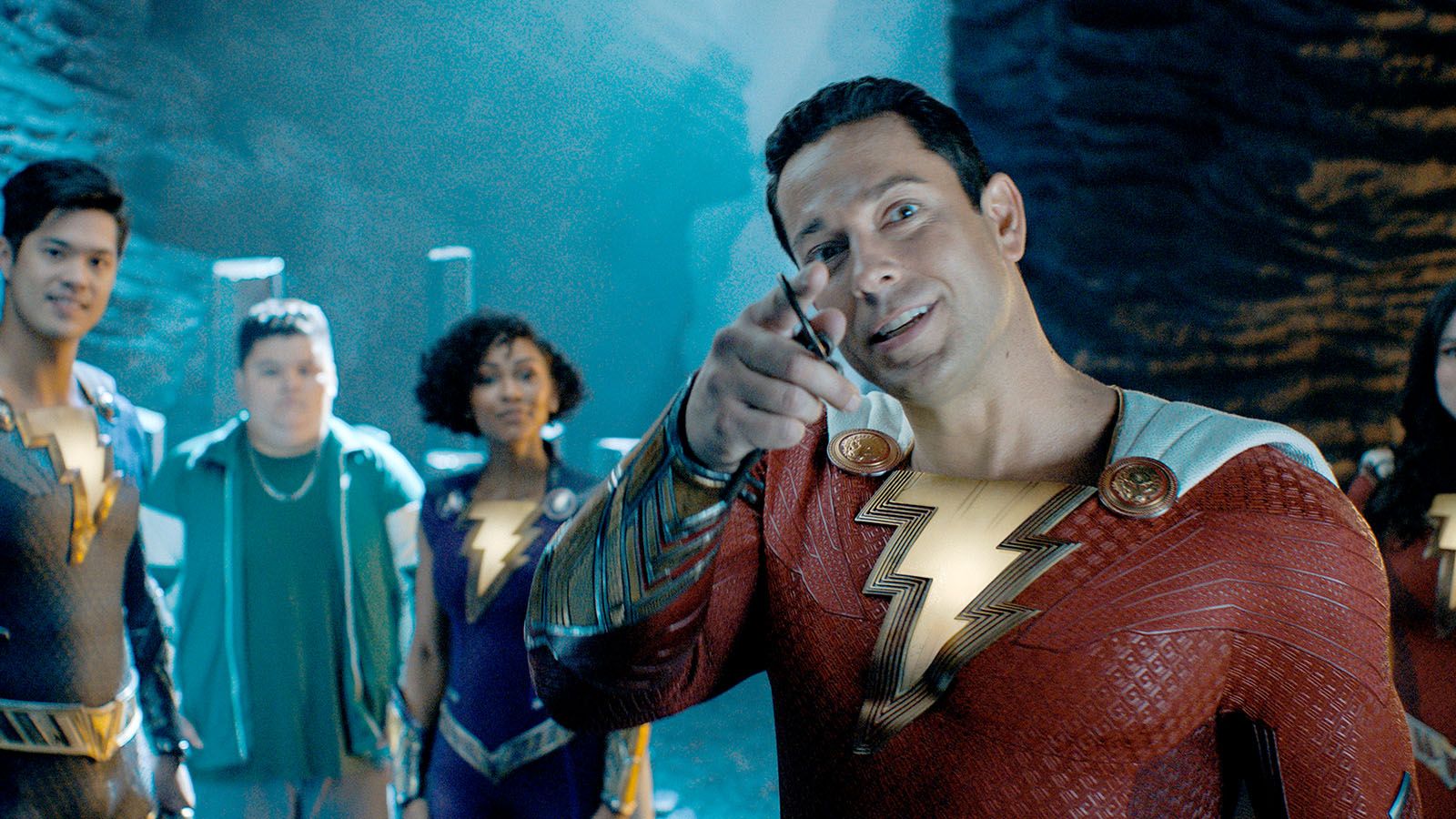 Zachary Levi returns to the titular role in DC’s Shazam! Fury of the Gods.