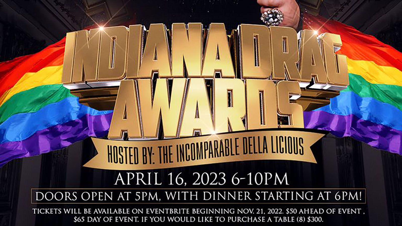 The inaugural Indiana Drag Awards will be April 16 at PFW.