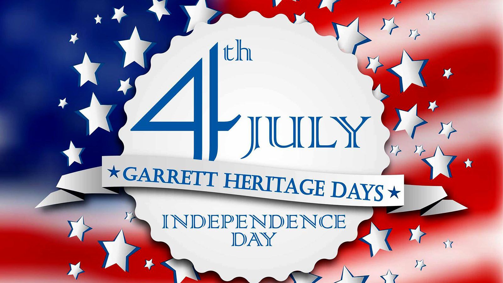 Garrett Heritage Days will be held July 3-4.