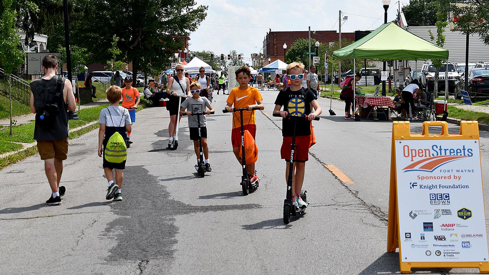 Calhoun Street will be closed from The Landing to Pontiac Street on Sunday, Aug. 20, for the sixth annual Open Streets.