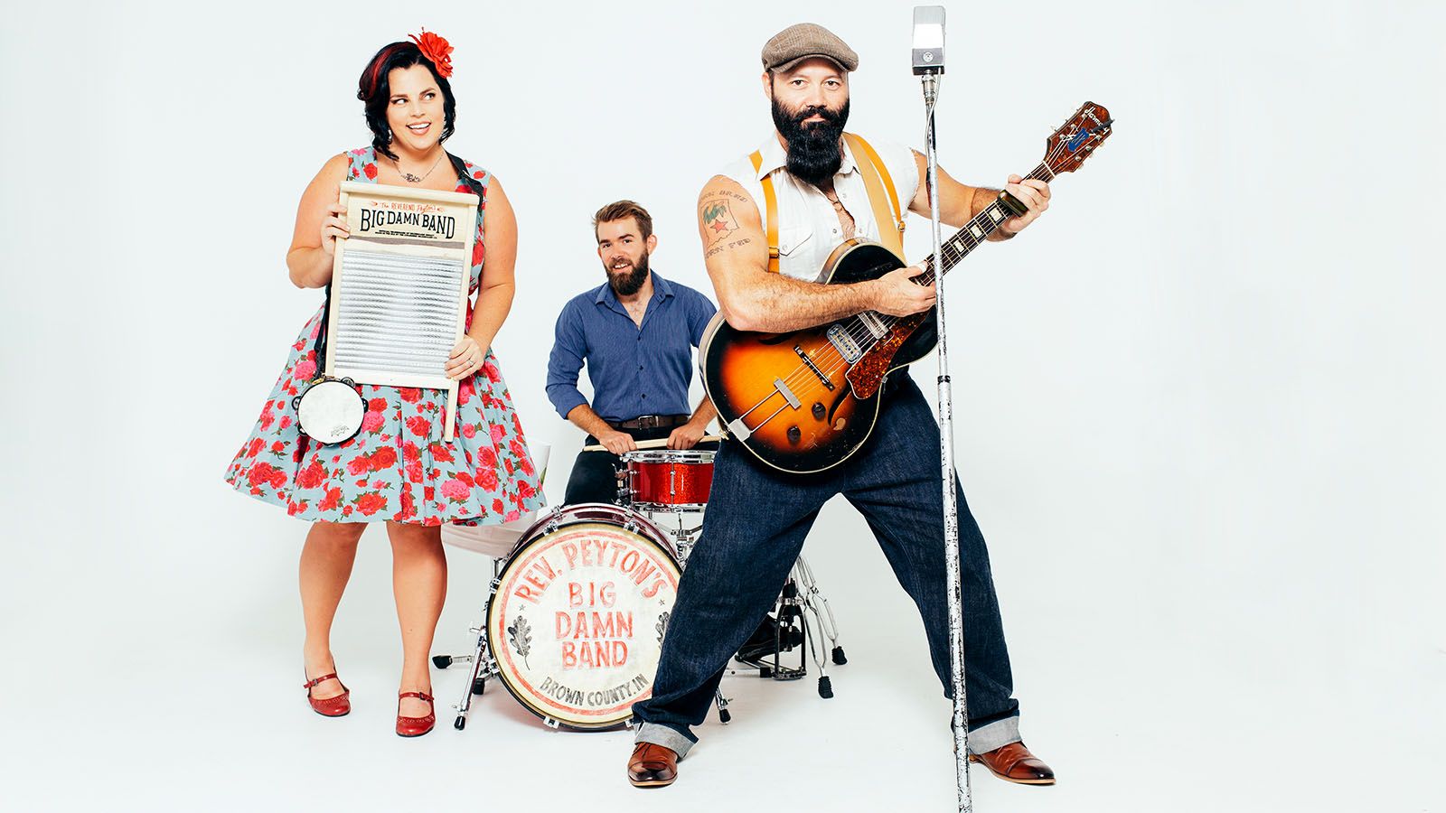 The Reverend Peyton's Big Damn Band will be at Fountain Park in Van Wert on Aug. 4.