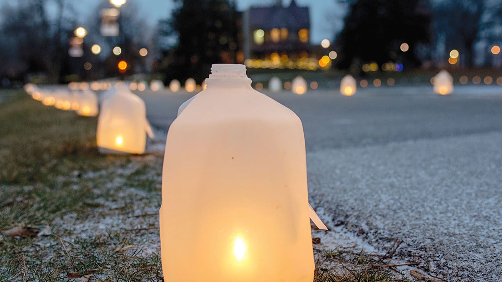 The Lighting of the Lake will take place at the University of Saint Francis on Sunday, Dec. 3.