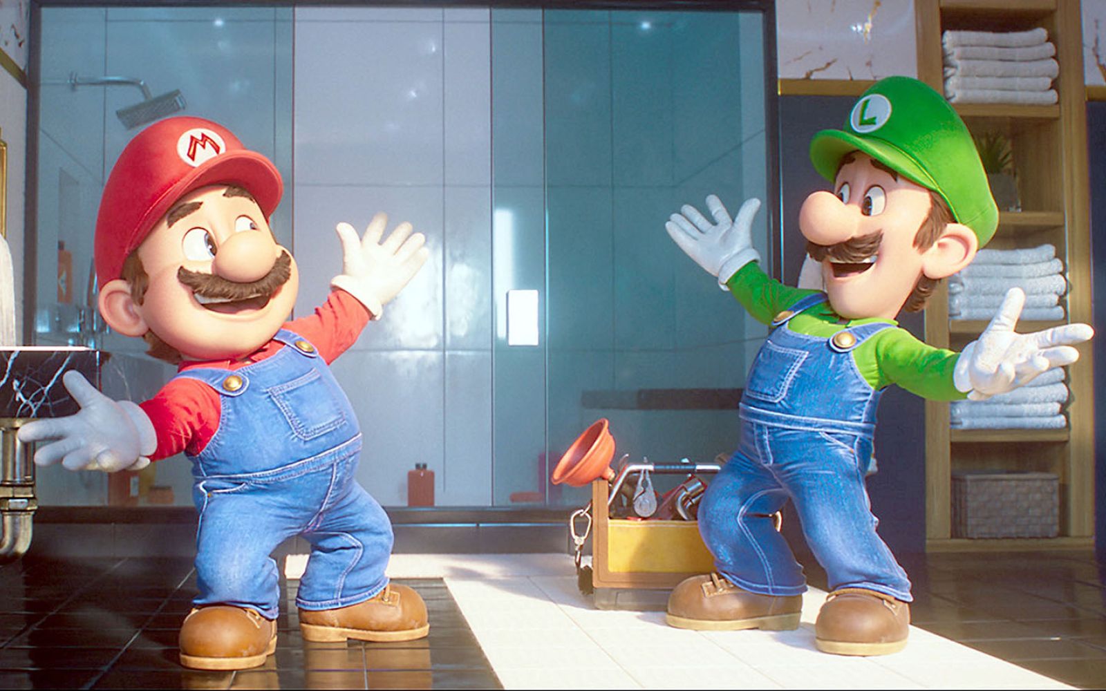 The Super Mario Bros. Movie, starring the voices of Chris Pratt as Mario and Charlie Day as Luigi, dominated the U.S. box office in its opening weekend.