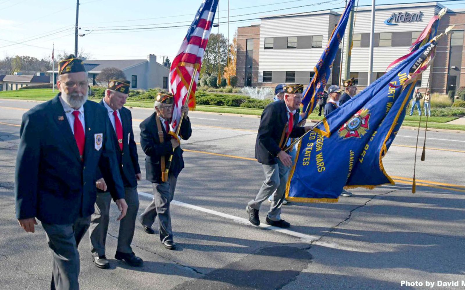 A Veterans Day parade will be Saturday, Nov. 9, along Parnell Avenue, with a ceremony to follow at Memorial Coliseum.