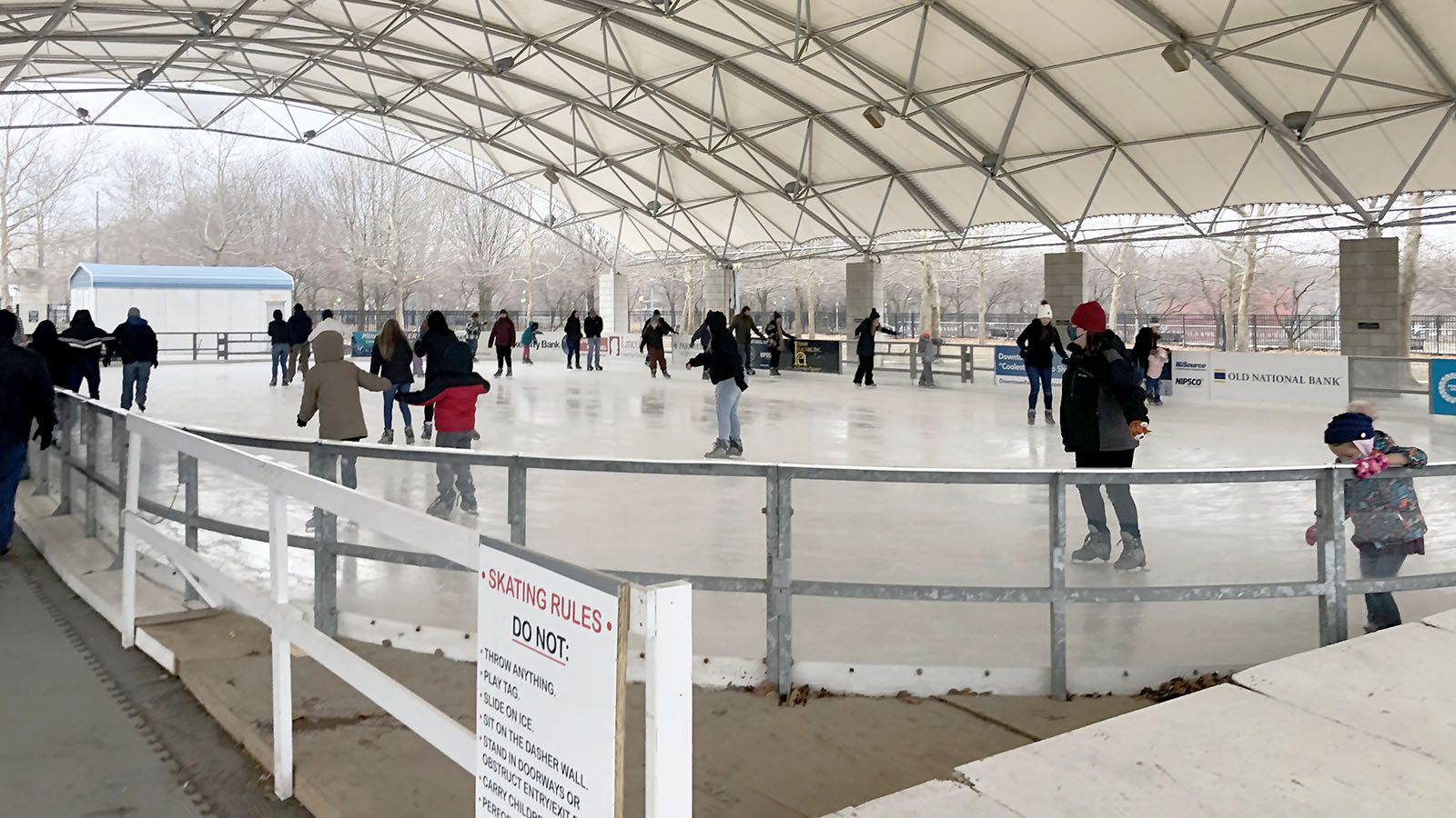 The Headwaters Ice Rink opens Saturday, Nov. 23.