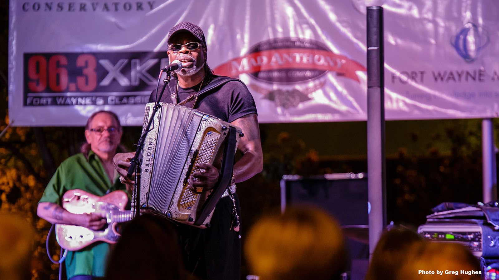 Zydeco performer CJ Chenier & The Red Hot Louisana Band, shown in 2017, returns to Foellinger-Freimann Botanical Conservatory on Friday, Aug. 4, to perform at the two-day Botanical Roots Music Fest.