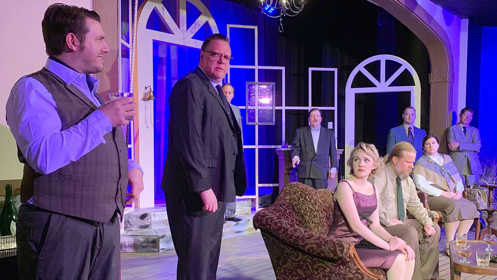 Arena Dinner Theatre's current show is "And Then There Were None."