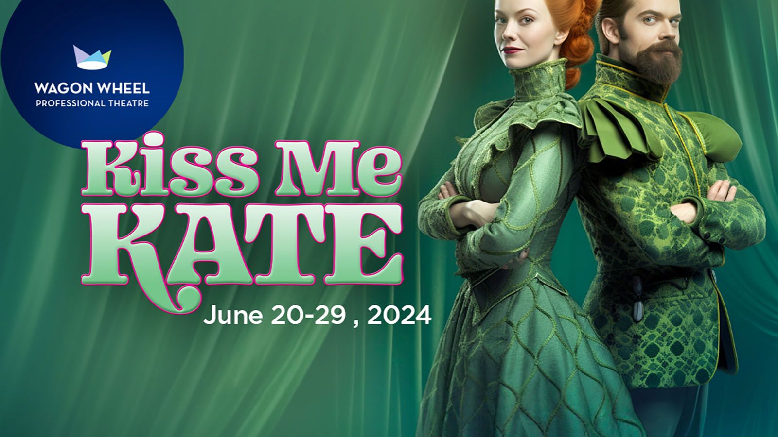 The Wagon Wheel Professional Theatre will present Kiss Me, Kate from June 20-29.