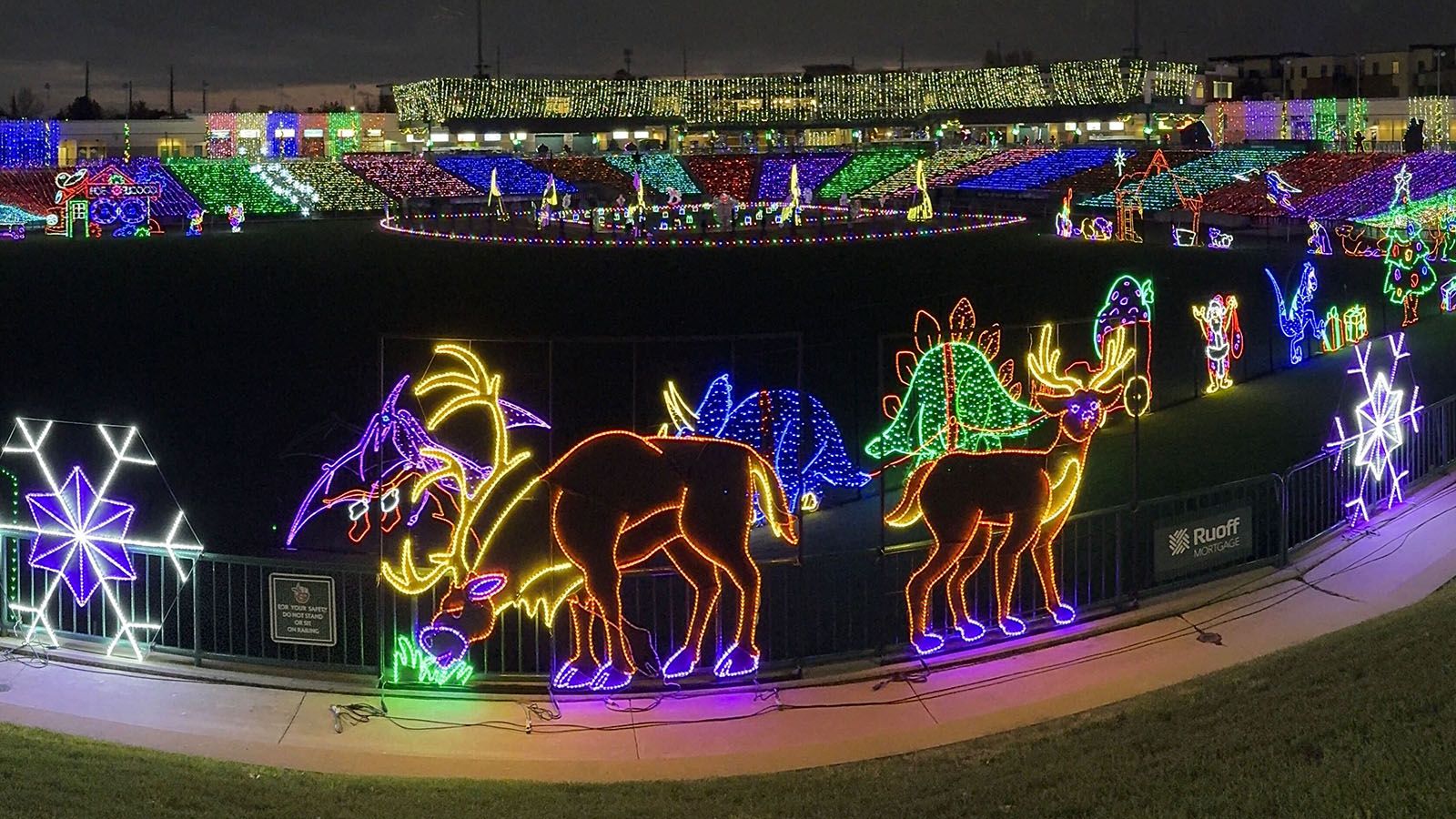 Parkview Field becomes a spectacle when Holiday Lights runs from Nov. 14-Jan. 4.