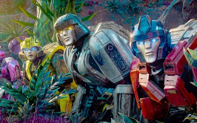 Transformers One has plenty of action as well as plenty of well-known actors supplying their voices.