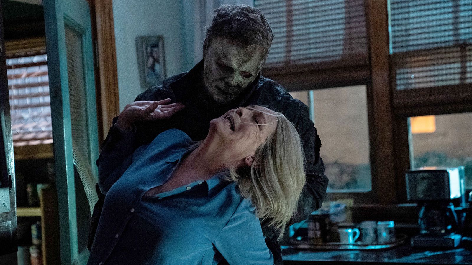 Michael Myers and Laurie Strode have their final battle in "Halloween Ends."