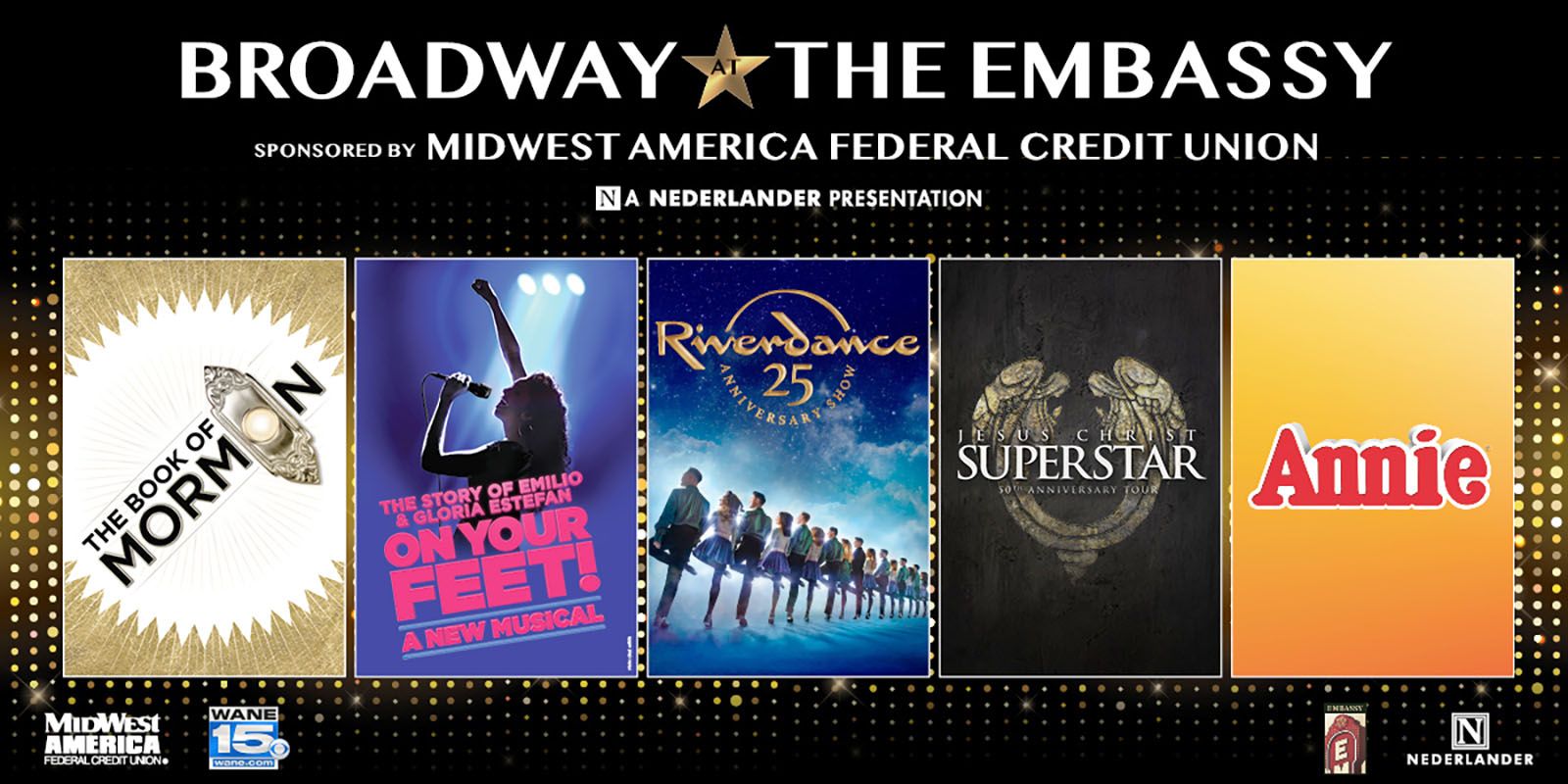 Broadway at the Embassy returns in October.