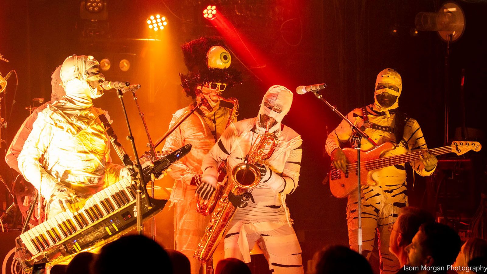 Here Come the Mummies will be at The Clyde Theatre on Oct. 22.