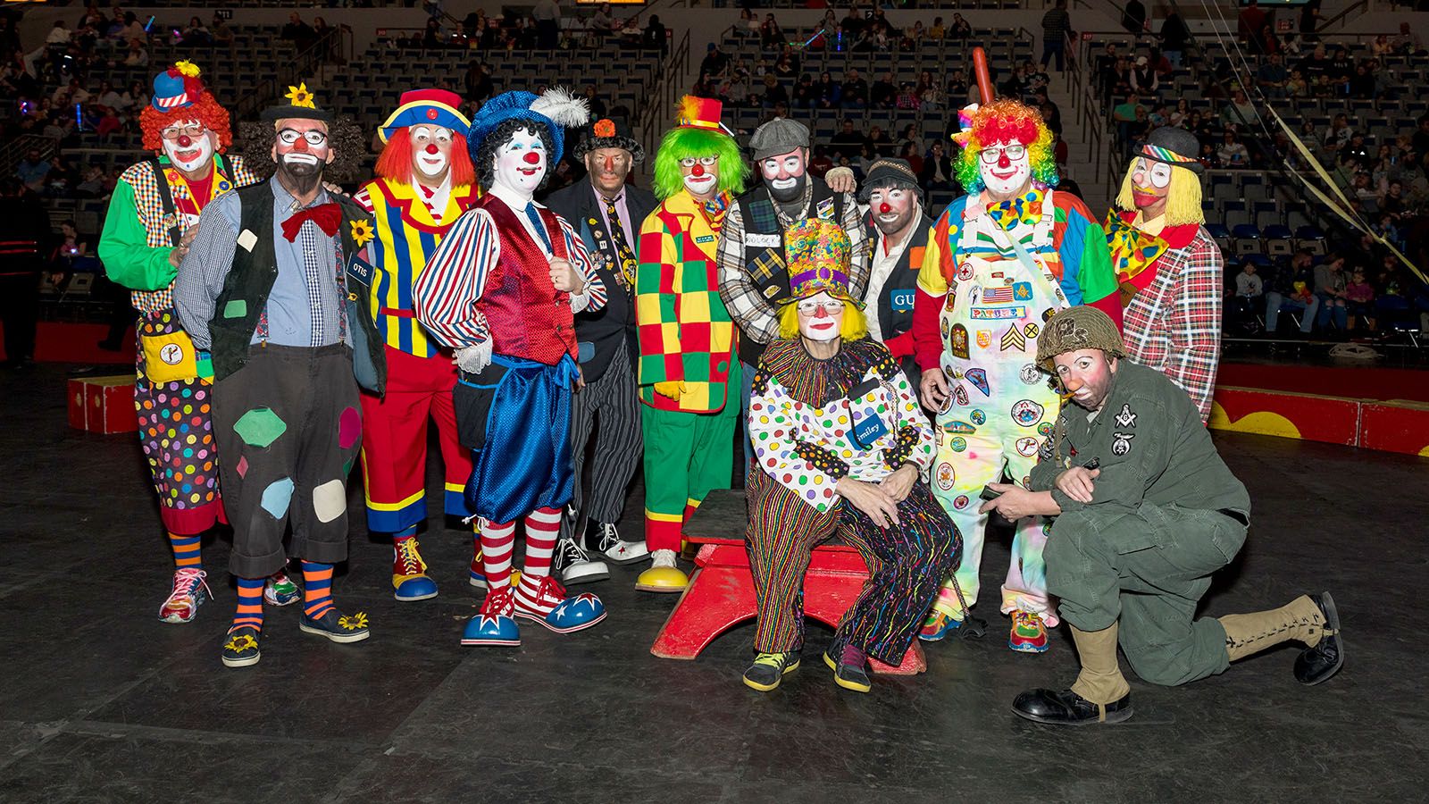 There will be clowns galore when the Mizpah Shrine Circus returns to Memorial Coliseum, Jan. 26-28.