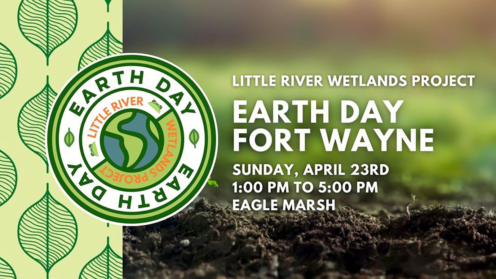 Celebrate Earth Day at Eagle Marsh on April 23.