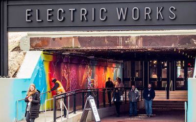 You may soon be able to consume alcoholic beverages outdoors at Electric Works.