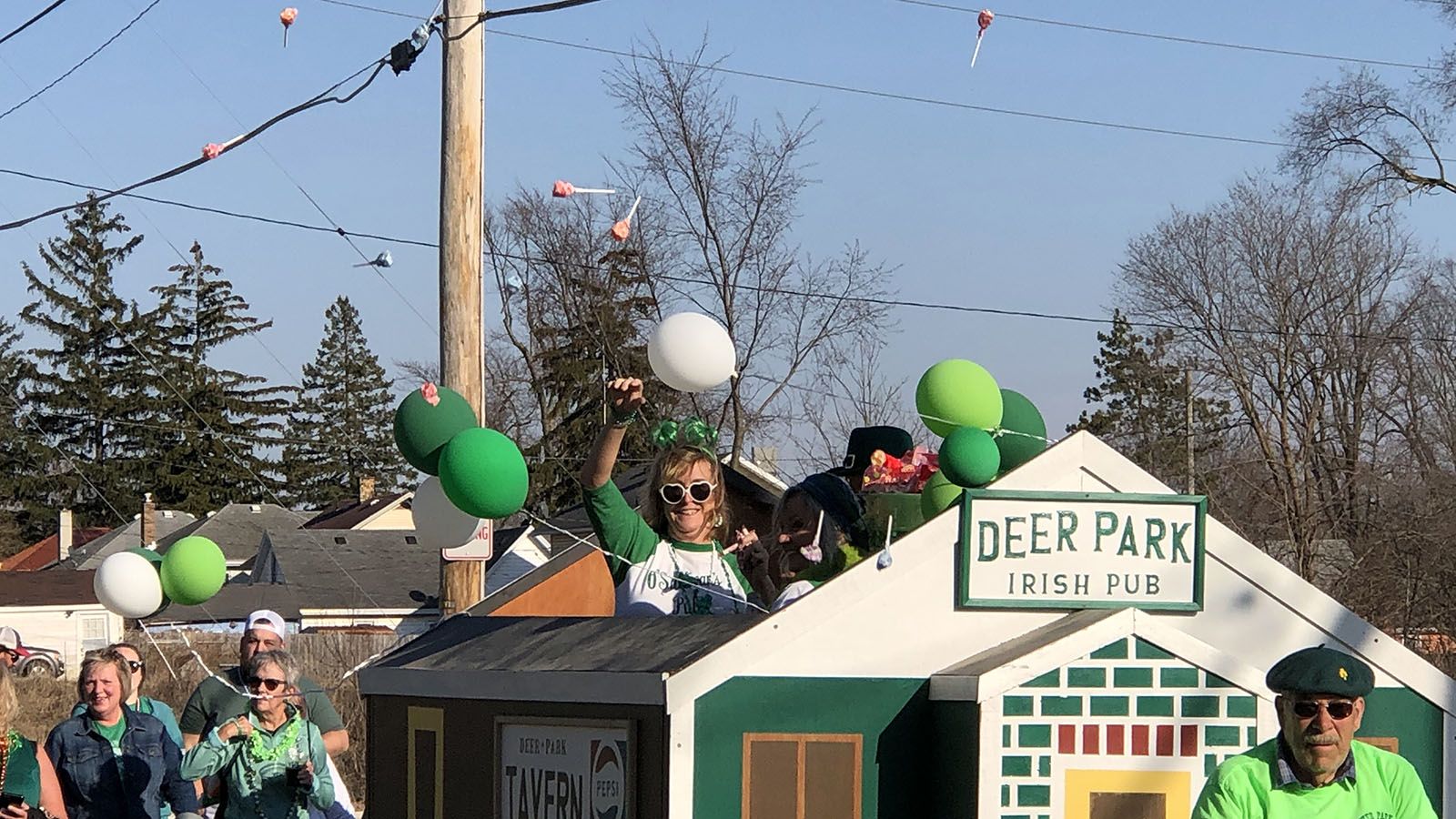 The People’s Parade is a popular sight during Deer Park Irish Pub’s annual Clover Classic.
