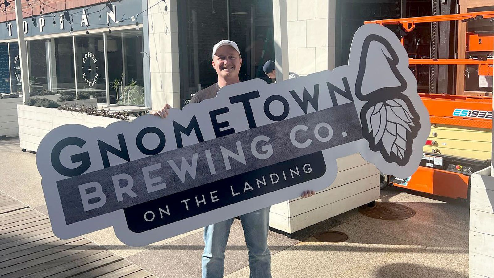 Following a partnership with ObiCai Restaurant Group, Landing Beer Co. is now known as GnomeTown Brewing Co. on The Landing
