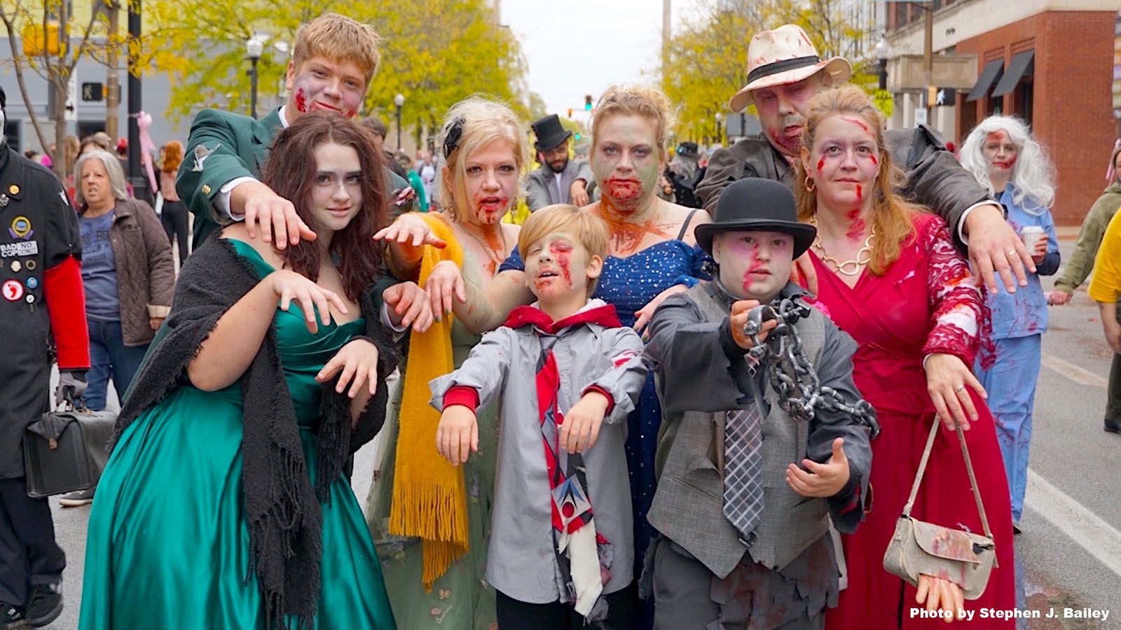 The Zombie Walk will undoubtedly draw the biggest crowd during the annual Fright Night on Saturday, Oct. 19, in downtown Fort Wayne.