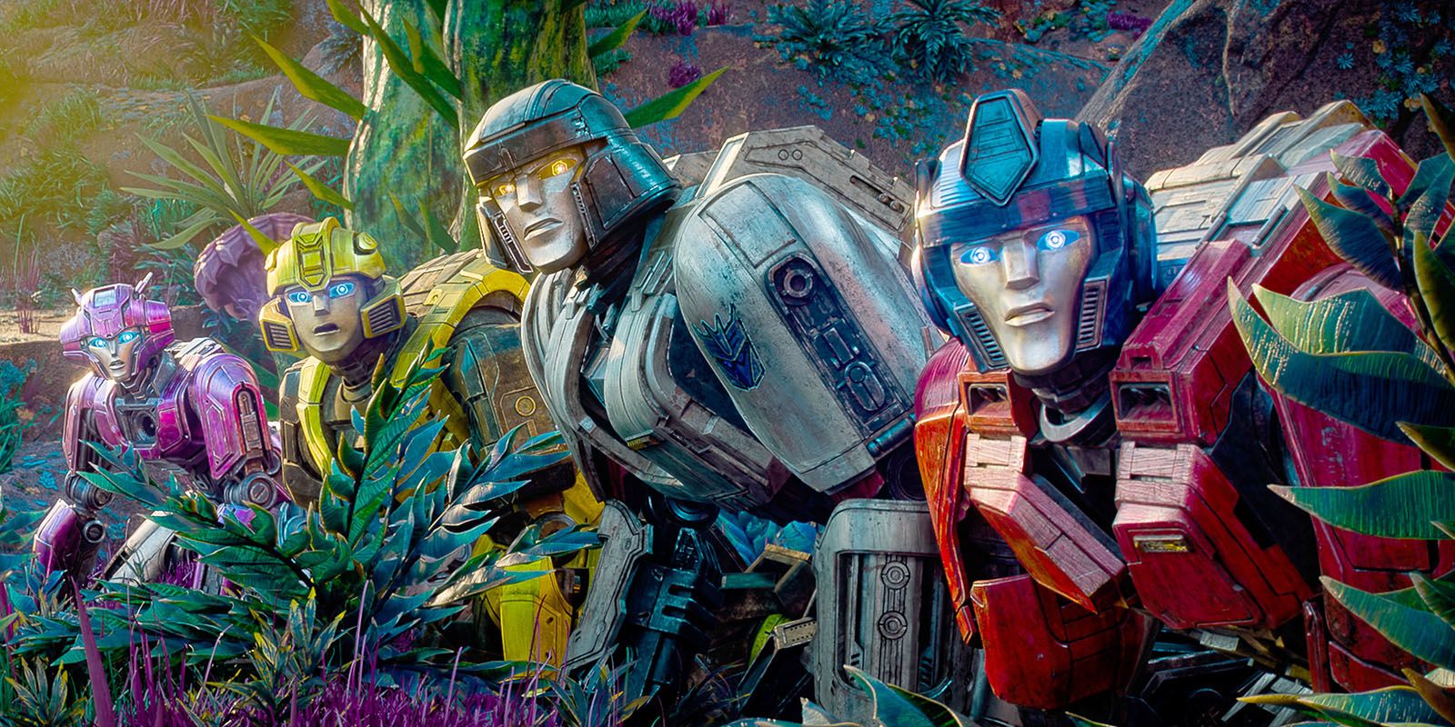 Transformers One has plenty of action as well as plenty of well-known actors supplying their voices.