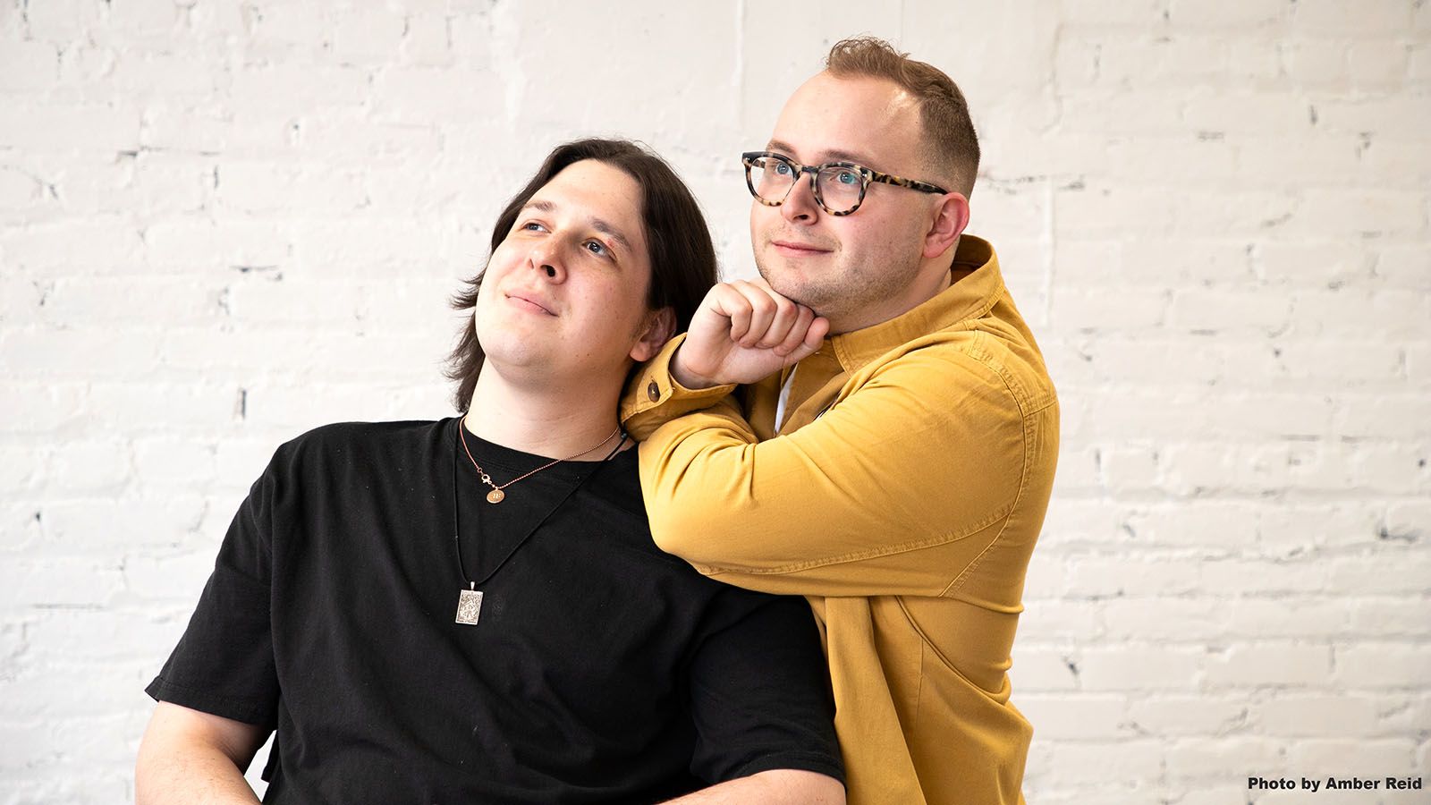 Dakota Norman, left, and Gavin Thomas Drew conceived the one-man show "Equals."