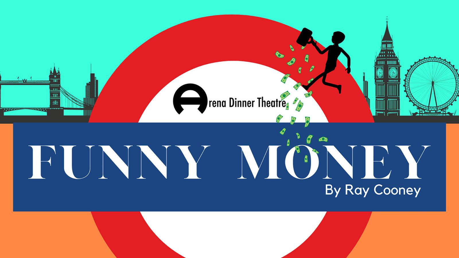 Arena Dinner Theatre's production of Funny Money opens March 1.