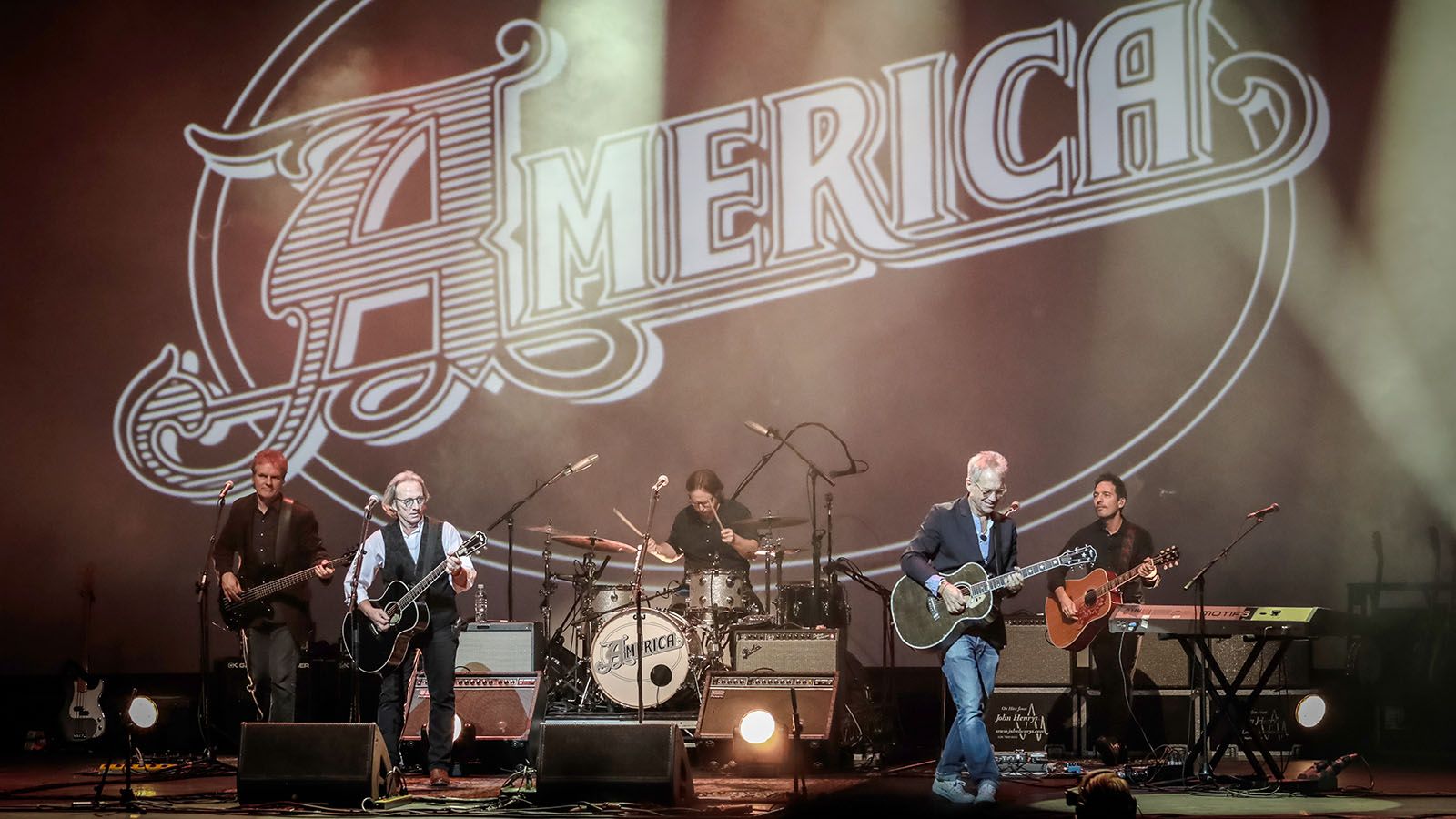 America, featuring original members Dewey Bunnell, left, and Gerry Beckley, will be at Honeywell Center in Wabash on Thursday, April 27.