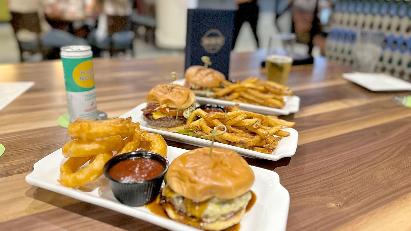 BRU Burger Bar is now open on The Landing.