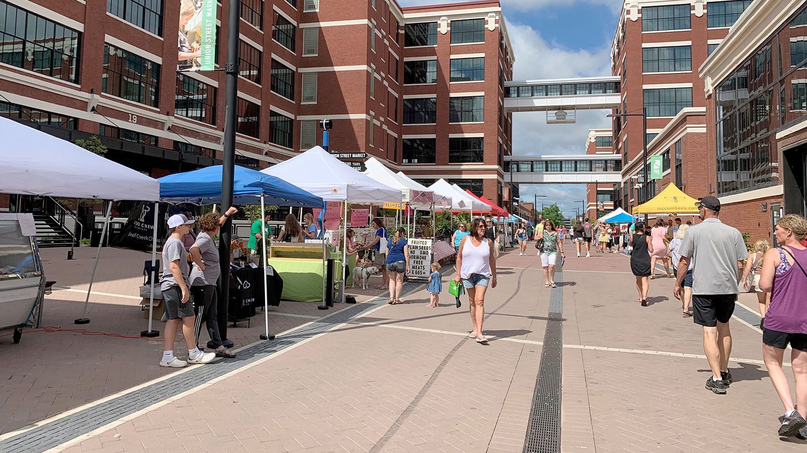 Swing by Electric Works to enjoy all Ft. Wayne’s Farmers Market has to offer.