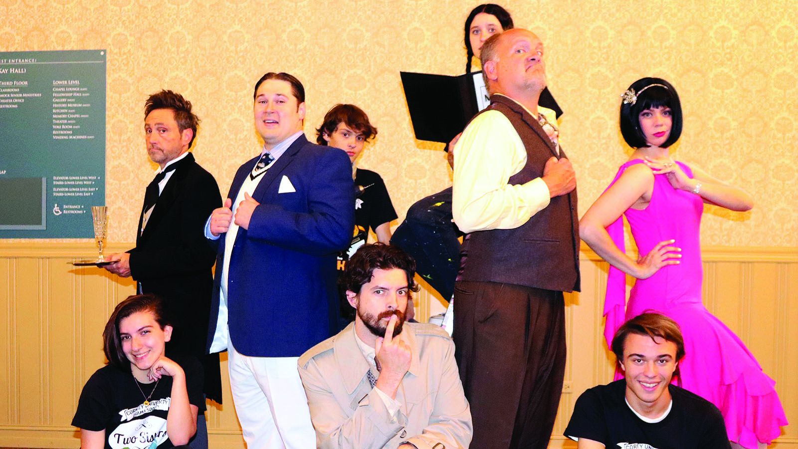 First Presbyterian Theater will put on a production of The Play That Goes Wrong.