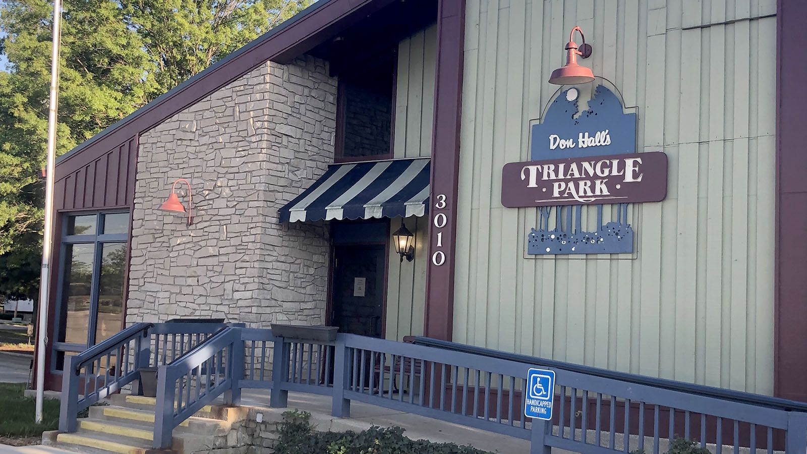Don Hall's Triangle Park is undergoing renovations.