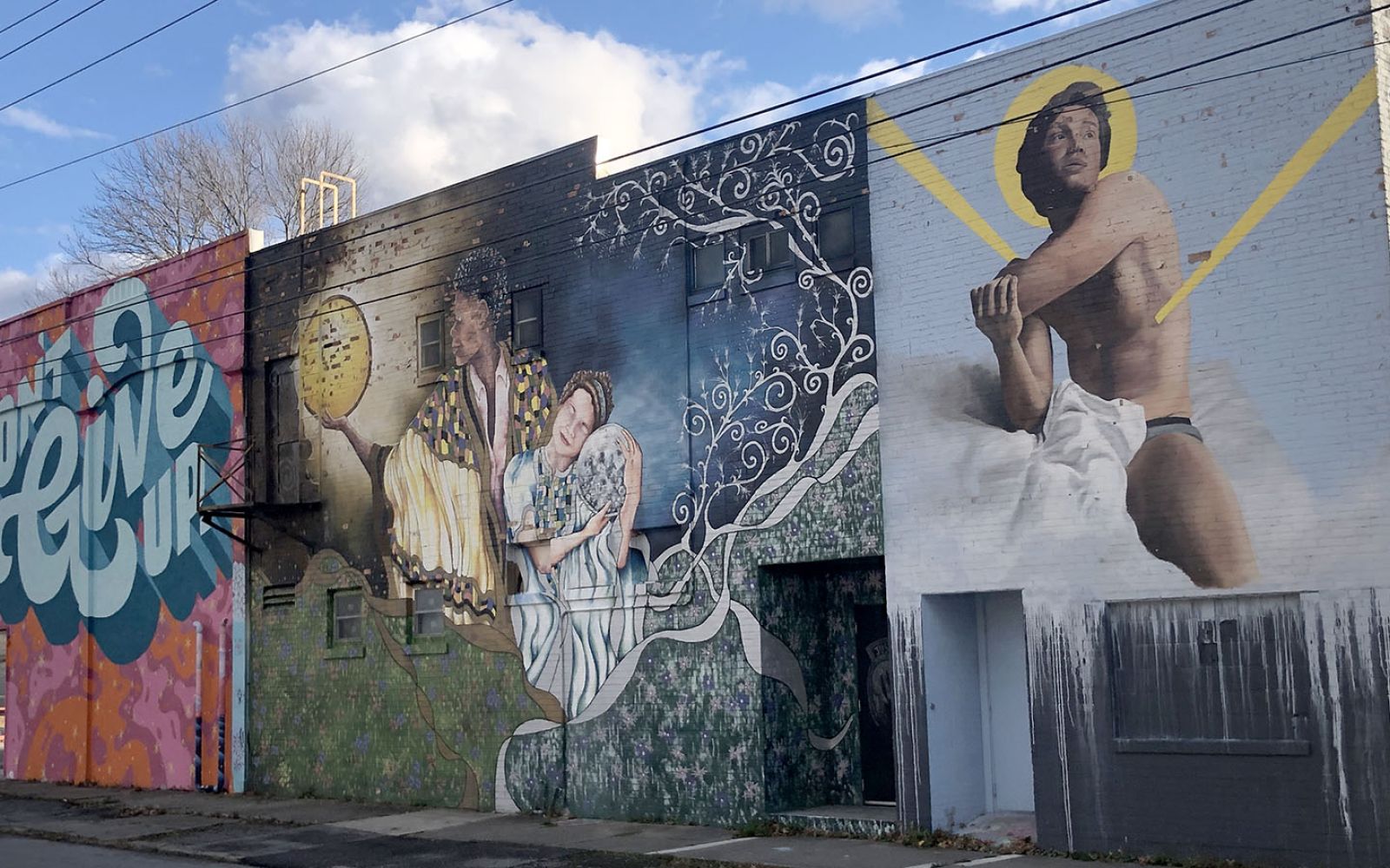 The murals on the side of Wunderkammer Company, 3402 Fairfield Ave., are just one of the ways the 07 District in Fort Wayne is special.