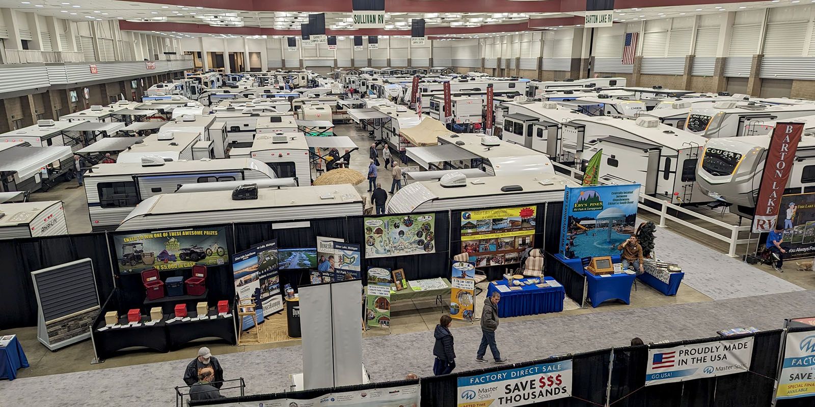 The Fort Wayne RV & Camping Show will be Feb. 1-4 at Memorial Coliseum.