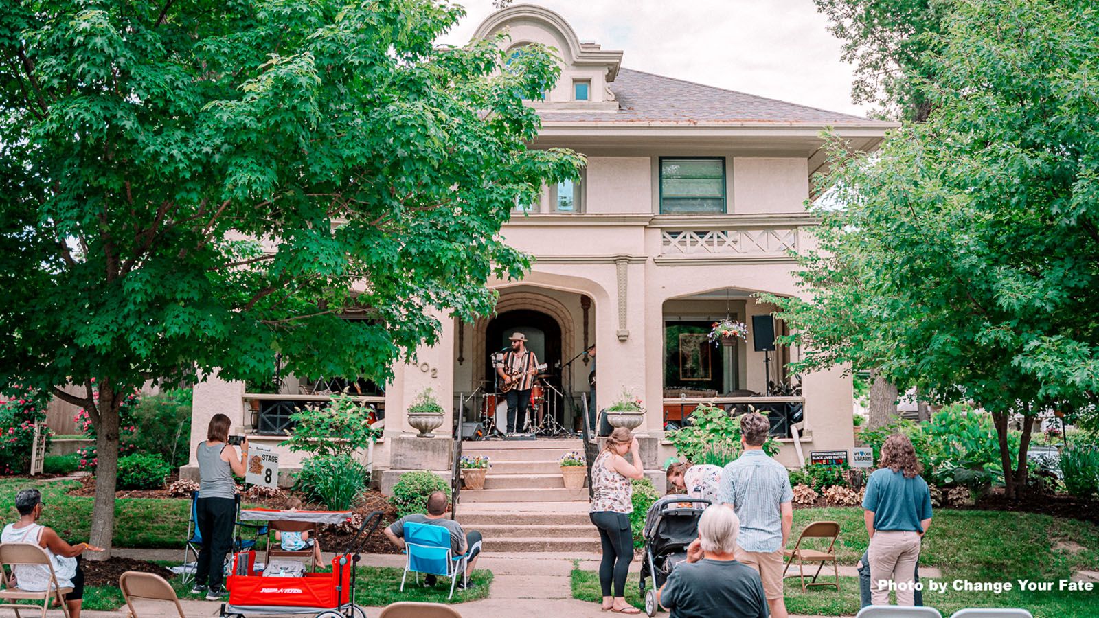 Homes in the Williams Woodland Park Neighborhood will be converted into stages on June 3 for PorchFest.