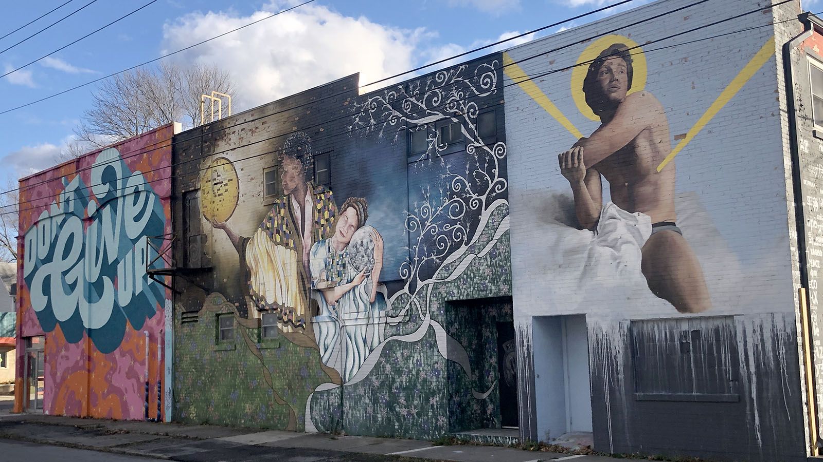 The murals on the side of Wunderkammer Company, 3402 Fairfield Ave., are just one of the ways the 07 District in Fort Wayne is special.