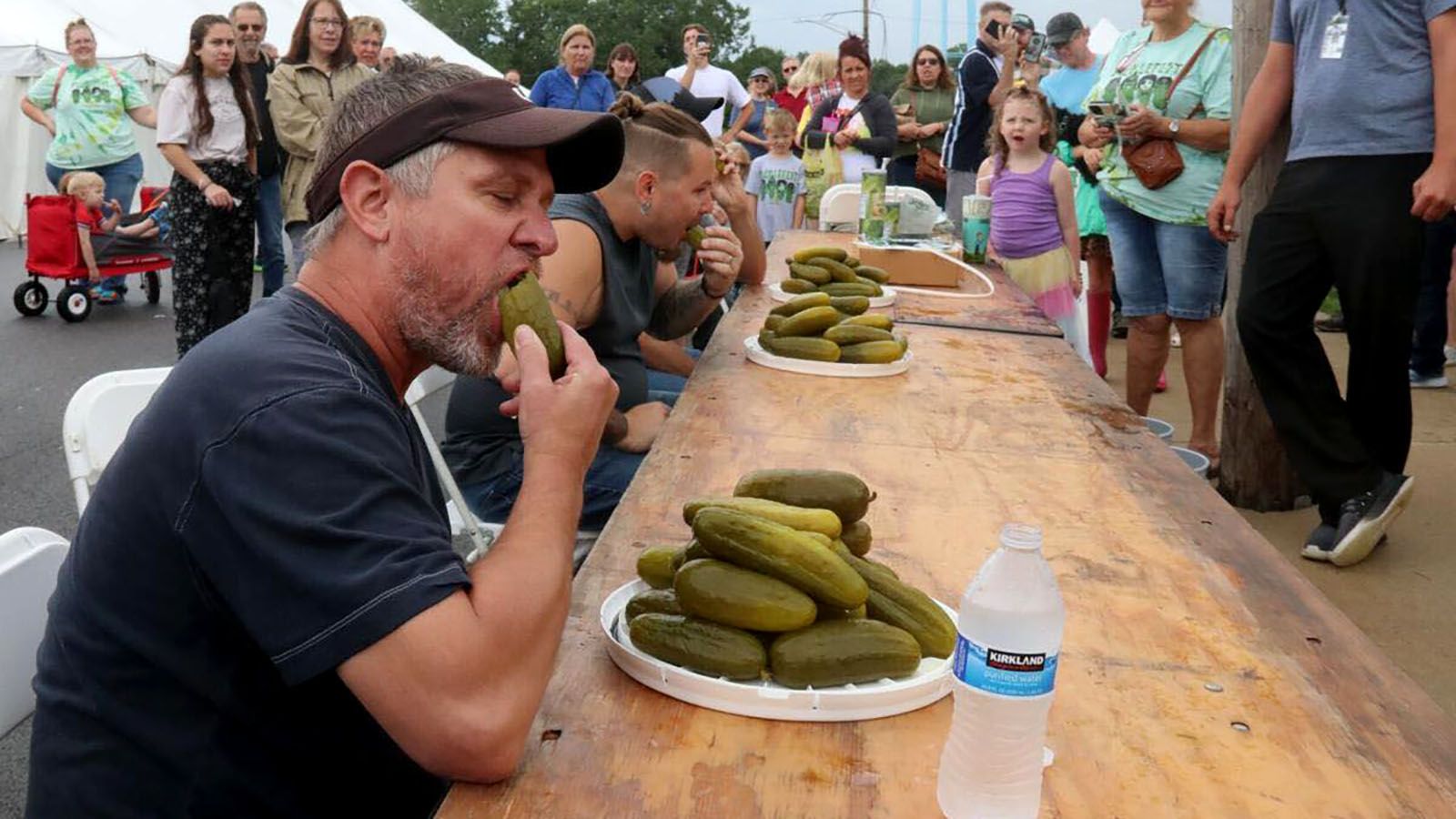 The pickle-eating contest returns to the St. Joe Pickle Festival on Saturday, July 20.