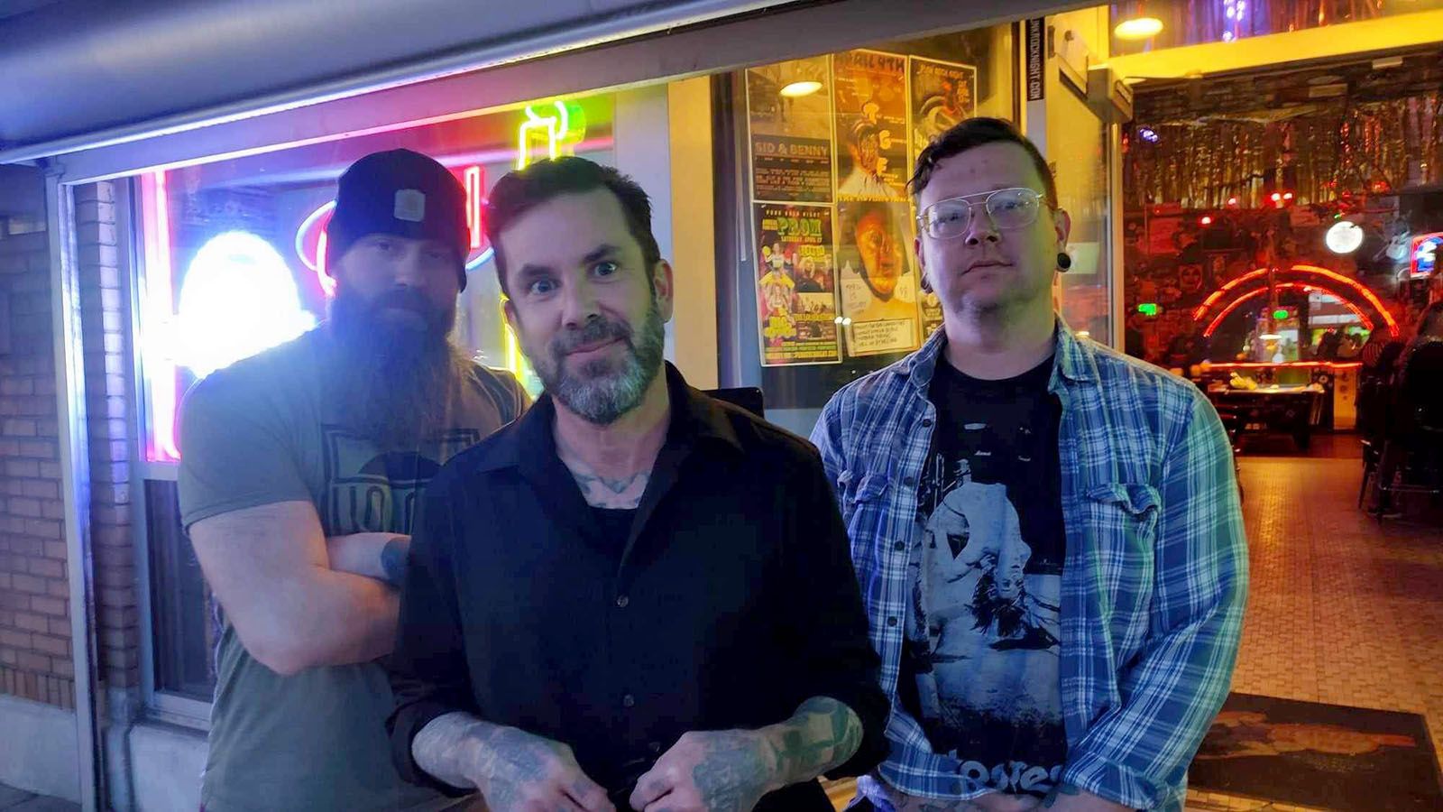 Snakehandler Church, from left, Matt Belcher, Pete Dio, and Drew Snyder, will celebrate their latest release, Top Notch Heavy Rock, with a show at The Brass Rail on Friday, May 3.