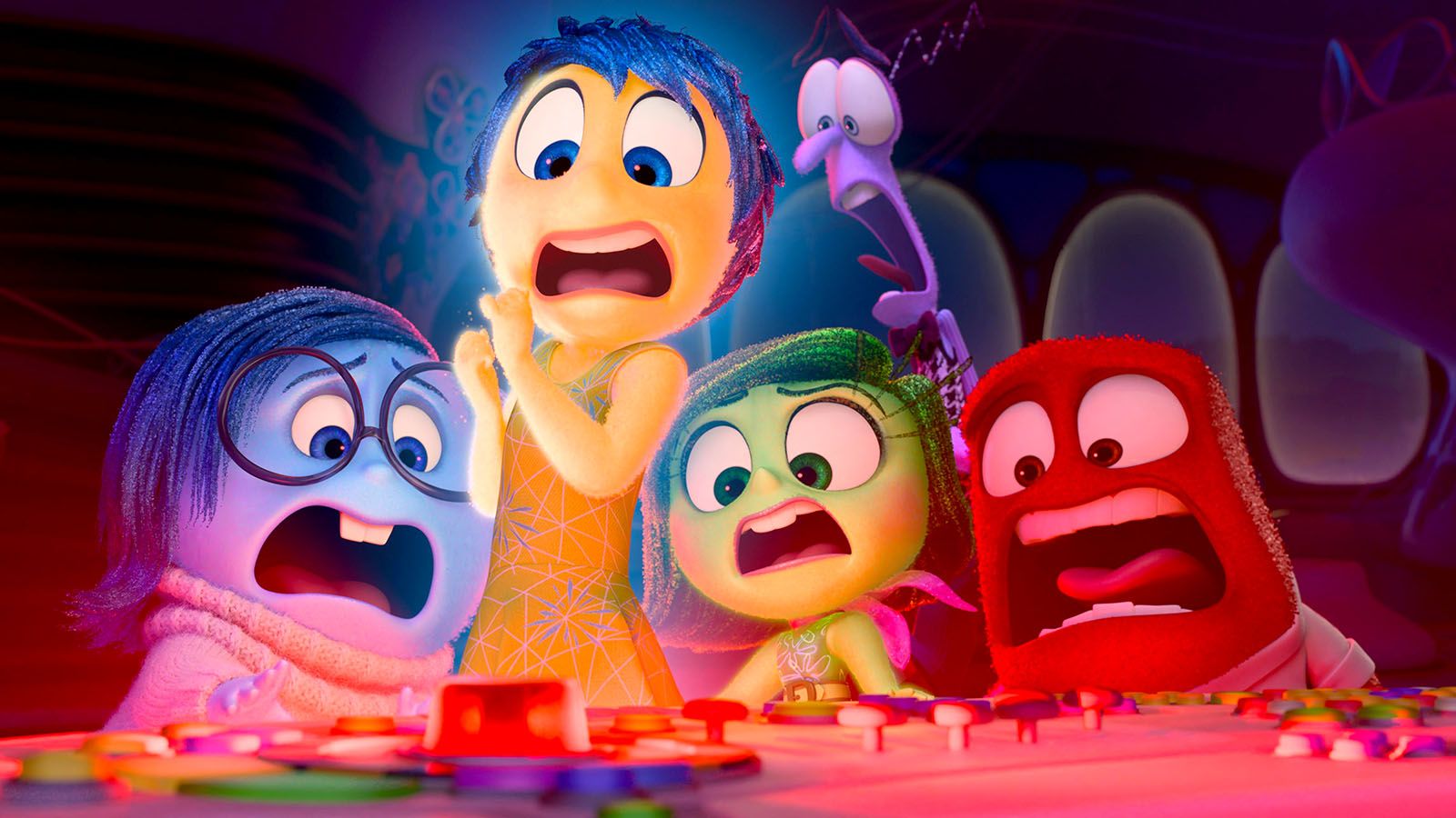The original emotions from Inside Out are joined by some new ones in Inside Out 2.