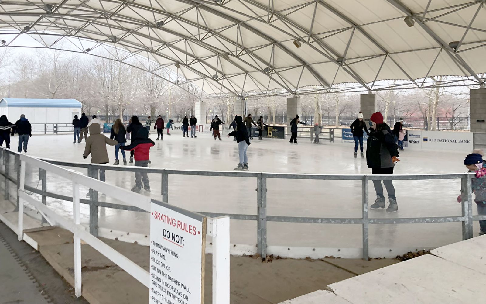 The Headwaters Ice Rink opens Saturday, Nov. 23.