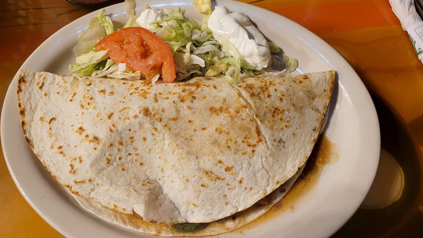 Cebolla's Mexican Grill doesn't skimp on portion sizes.