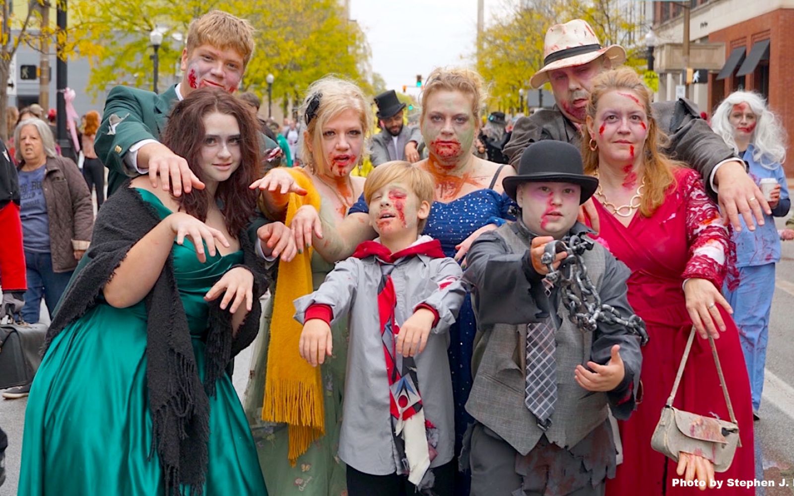 The Zombie Walk will undoubtedly draw the biggest crowd during the annual Fright Night on Saturday, Oct. 19, in downtown Fort Wayne.