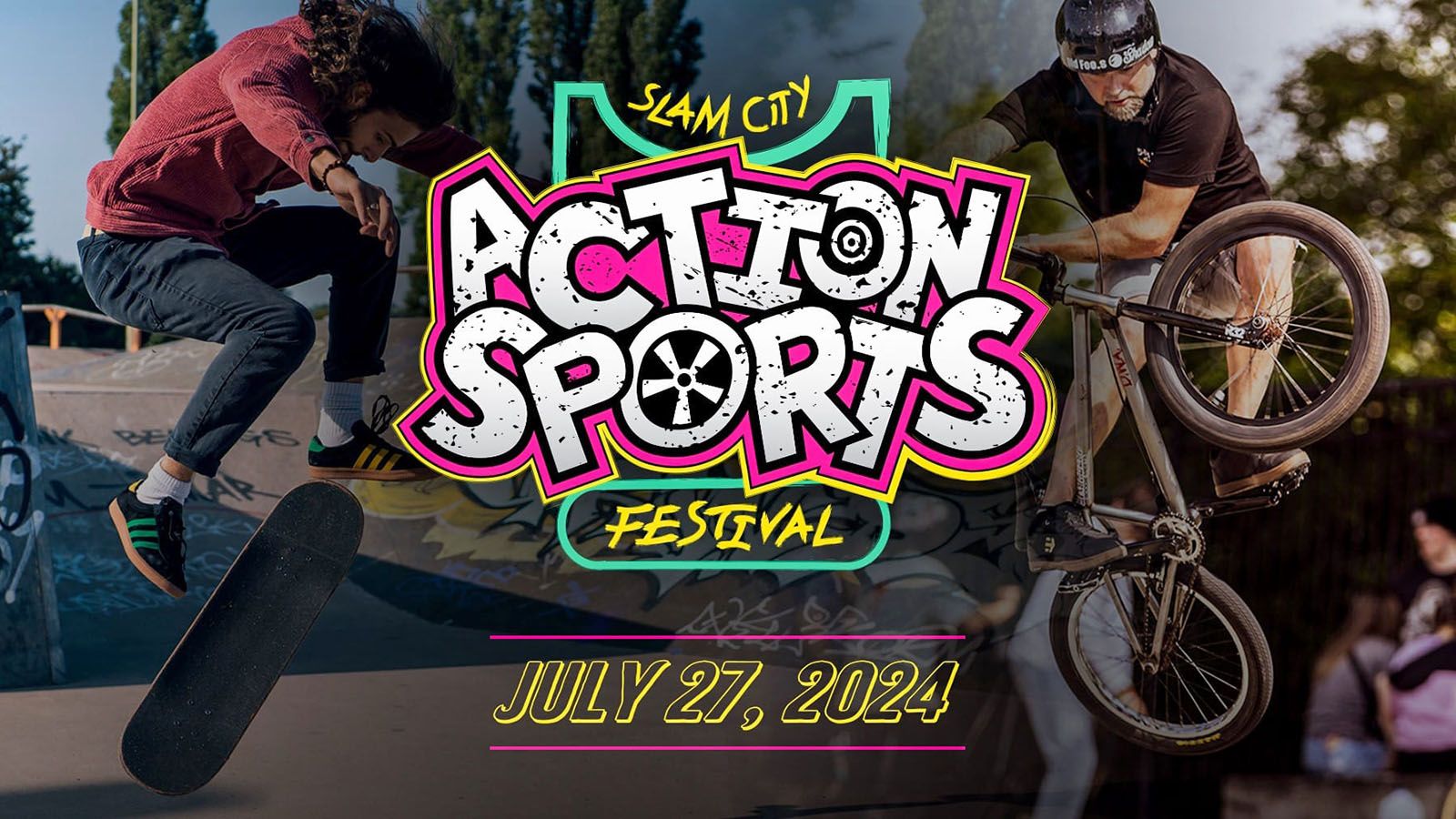 The Slam City Action Sports Festival will be Saturday, July 27, at Lawton Park.