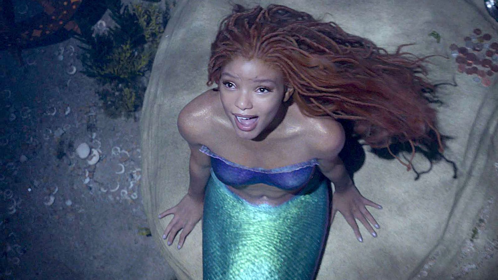 Halle Bailey takes on the role of Ariel in Disney’s live-action remake of The Little Mermaid.