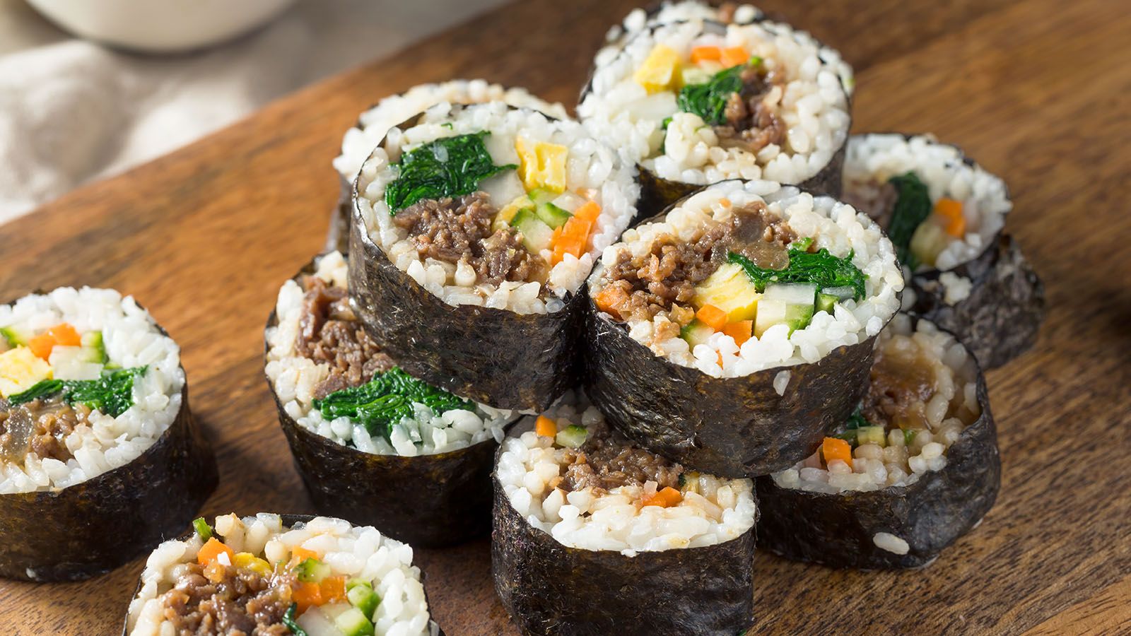 Kimbap is on the items you may try at Taste of Korea at the downtown library on Sunday, May 12.