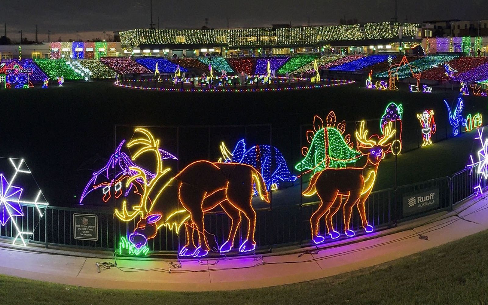 Parkview Field becomes a spectacle when Holiday Lights runs from Nov. 14-Jan. 4.